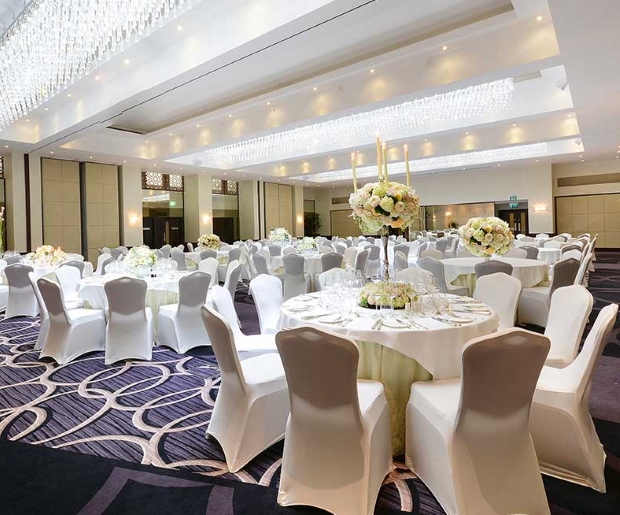 Stretch chair covers at the Montcalm London Marble Arch