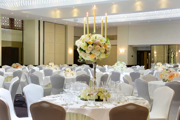 Fundas elásticas para sillas en el Montcalm London Marble Arch