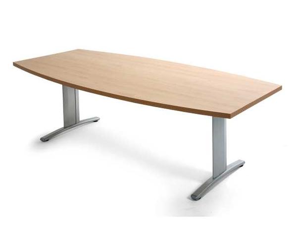 Oval boardroom table