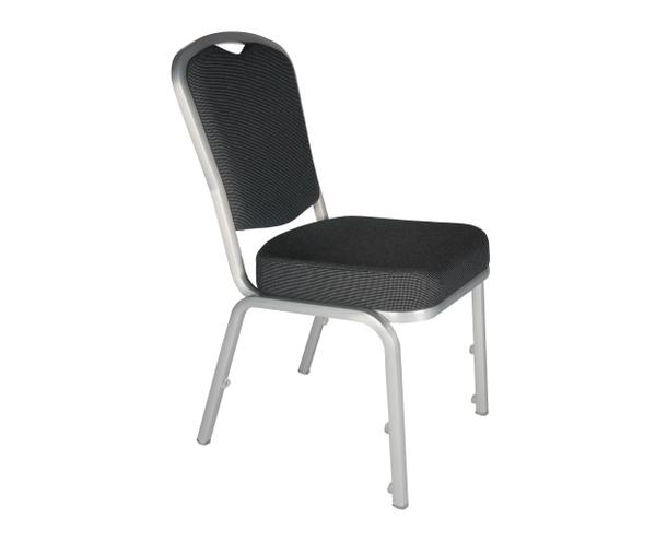 Grey stackable conference chair
