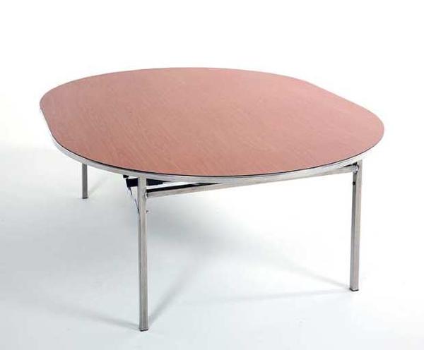 Oval meeting room table
