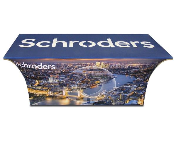 Branded event table cover