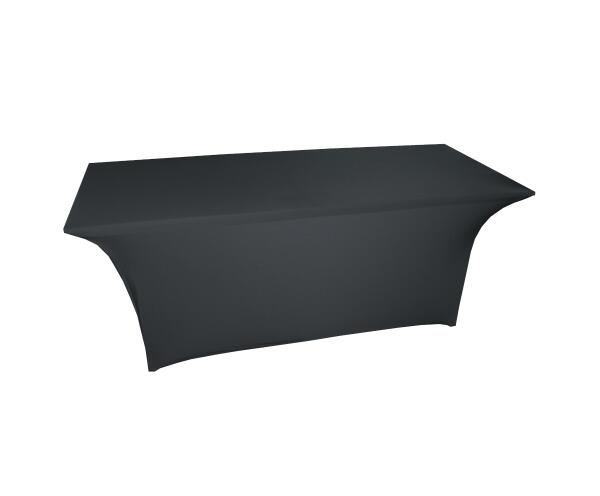 Graphite stretch table cover