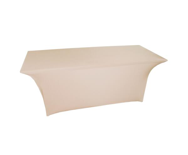 Pearl sheen stretch table cover (pearlescent)