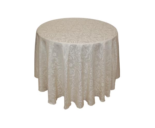 Mantel para mesa redonda en tejido madrileño